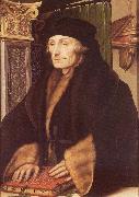 HOLBEIN, Hans the Younger Erasmus Van Rotterdam oil painting artist